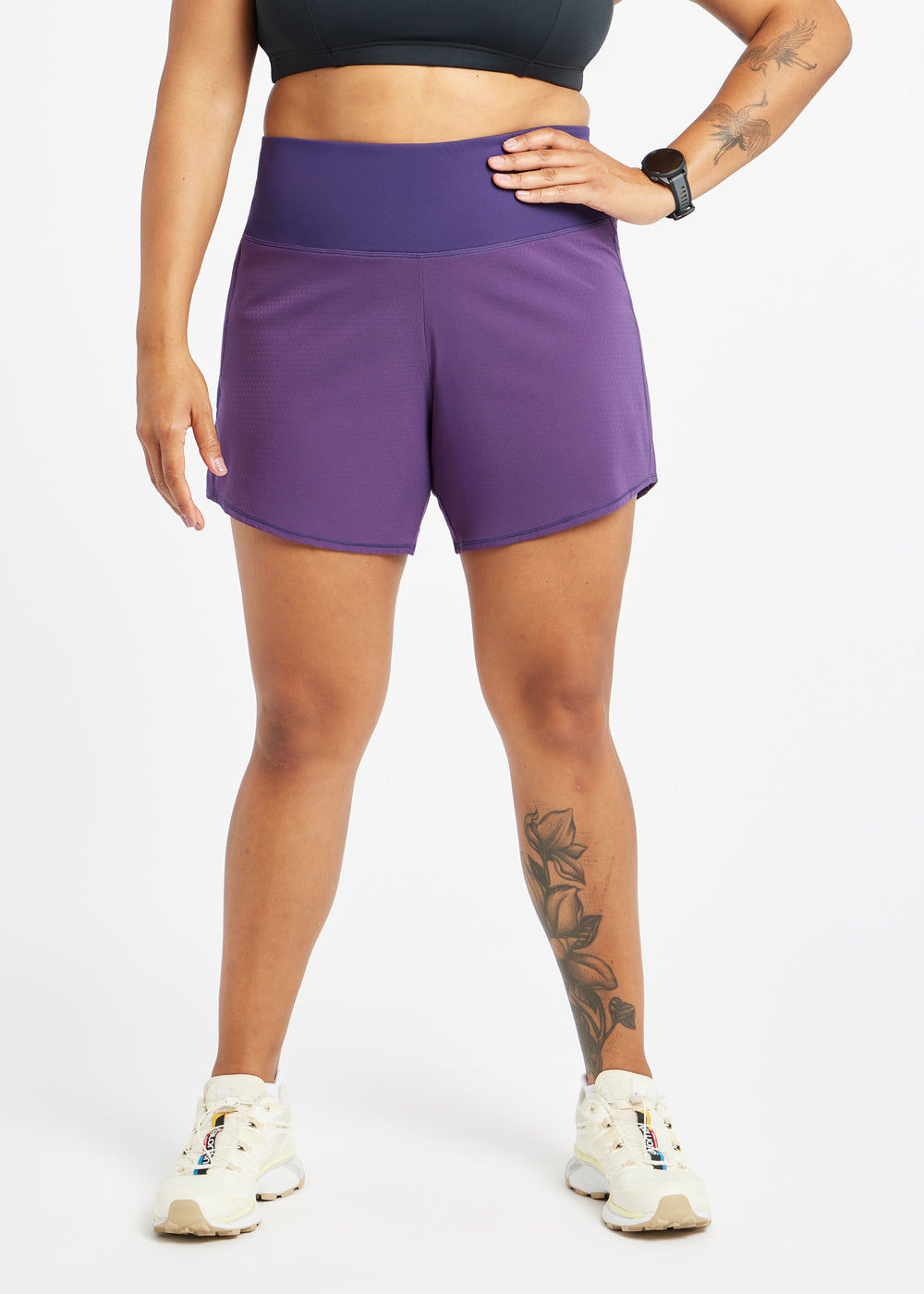 High Rise Long Roga Shorts-zoom-8